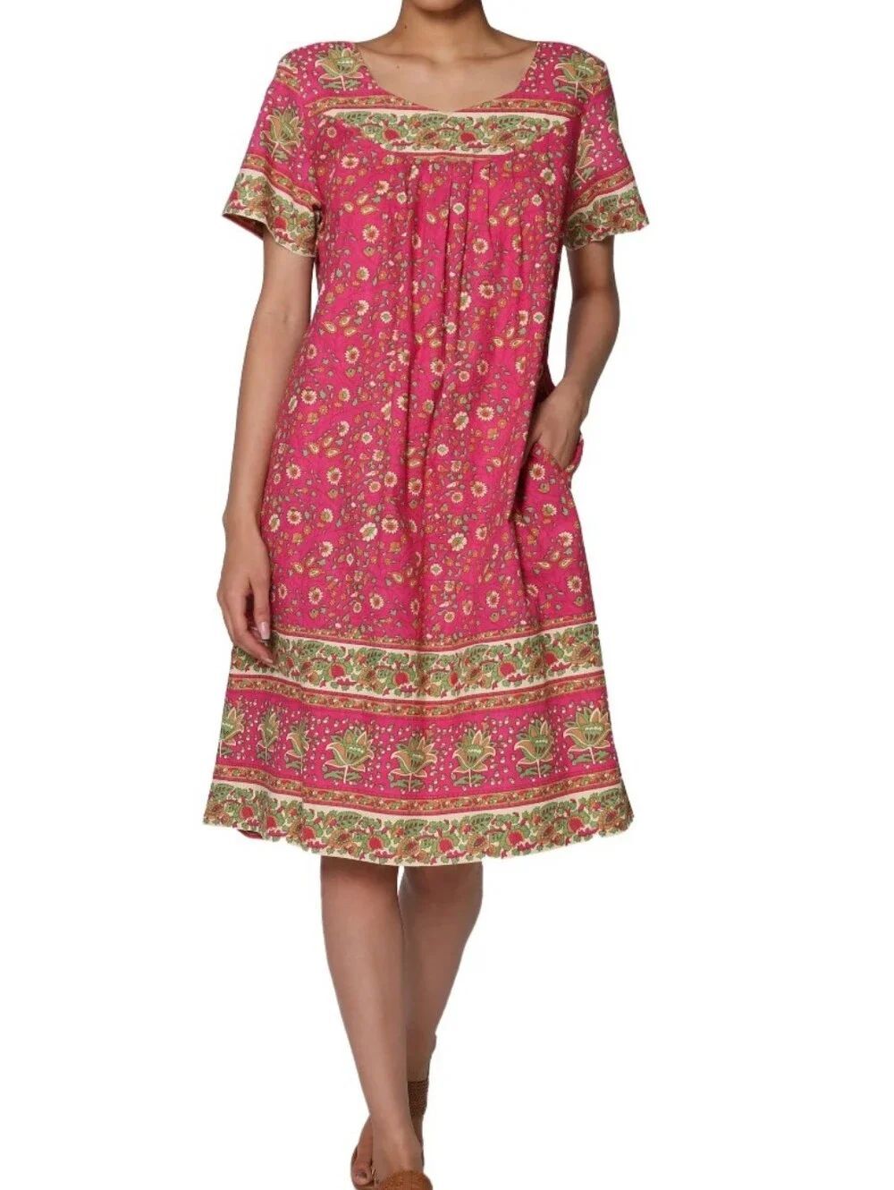 La Cera Shift Dress. Cottagecore.